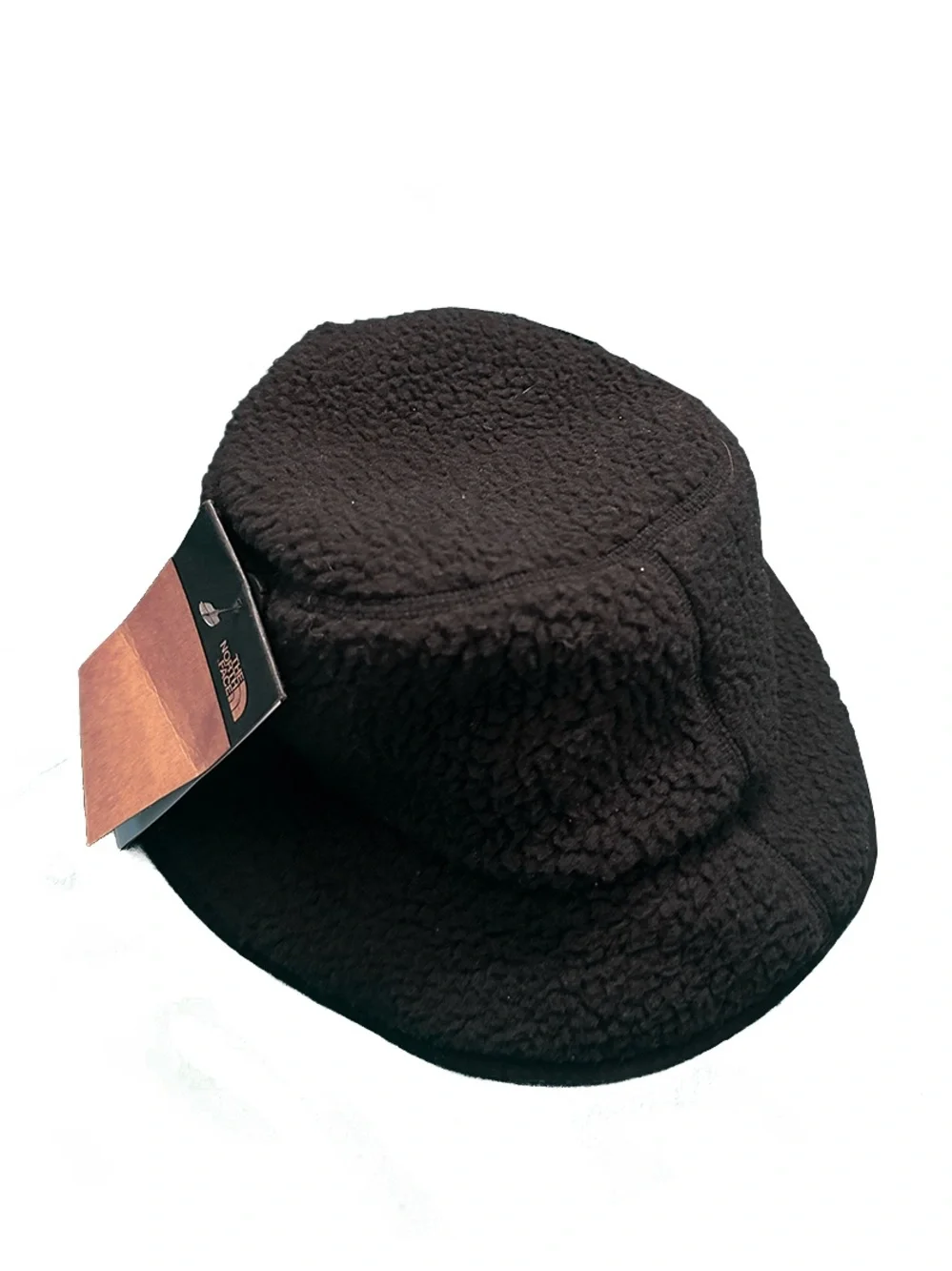 Black Sherpa North Face Bucket Hat
